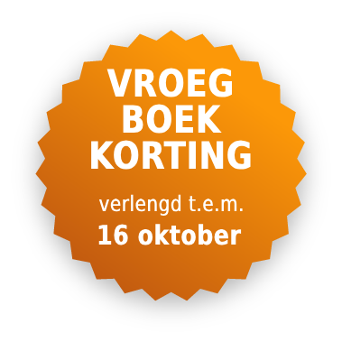 Vroegboek korting!
