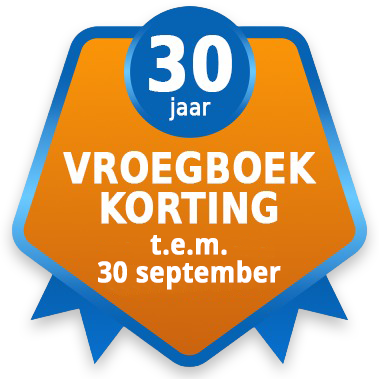 Vroegboek korting!